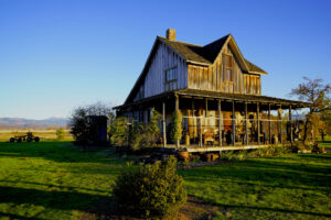 Historic Wood House in Southern Oregon.