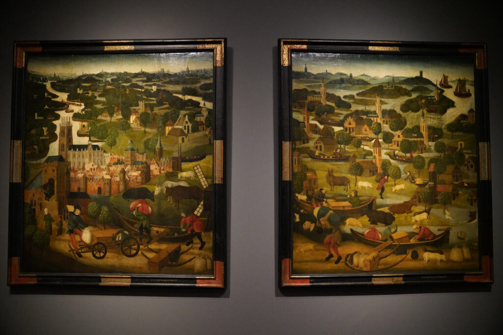 A pair of Medieval paintings showing scenes of rural daily life give modern people a glimpse into centuries past in Amsterdam's fantastic Rijksmuseum.